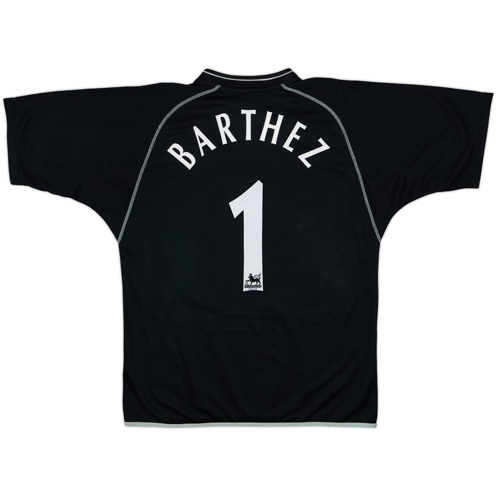 2001-02 Manchester United Centenary GK Shirt Barthez #1 - 7/10 - (XL)