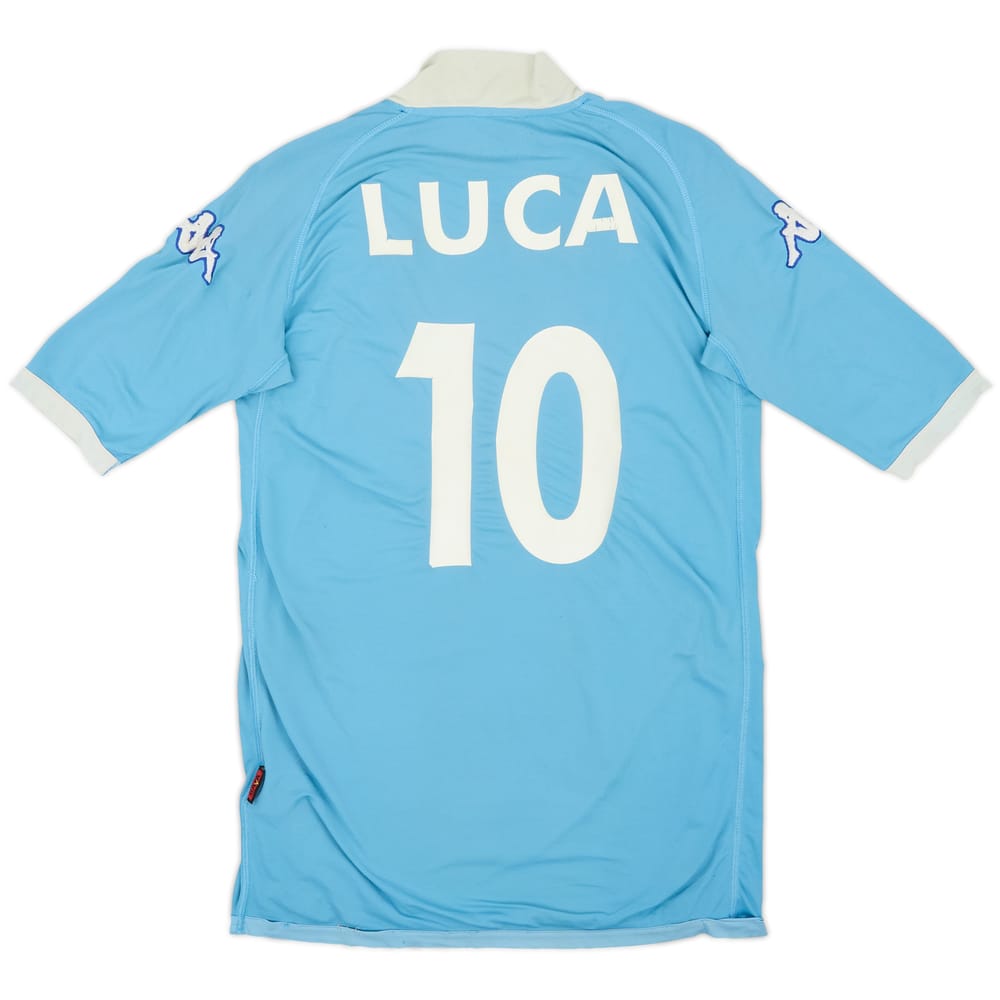 2005-06 Napoli Home Shirt Luca #10 - 4/10 - (S)