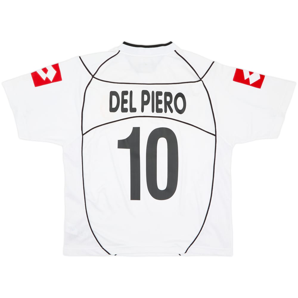 2002-03 Juventus European Away Shirt Del Piero #10 - 8/10 - (M)