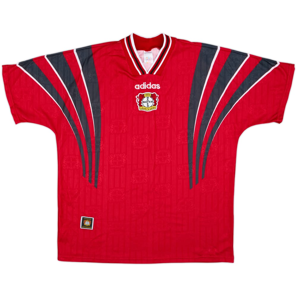 1996-97 Bayer Leverkusen Home Shirt - 8/10 - (XL)