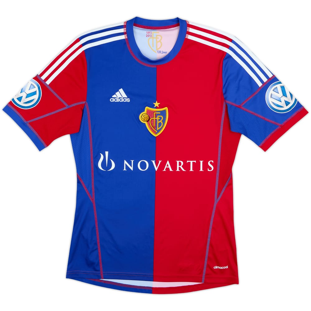 2013-14 FC Basel Home Shirt - 7/10 - (S)