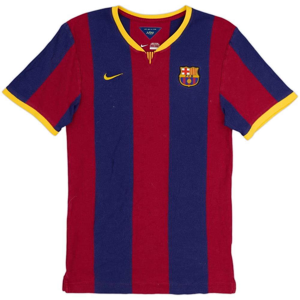 2014-15 Barcelona Nike Cotton Tee - 6/10 - (S)