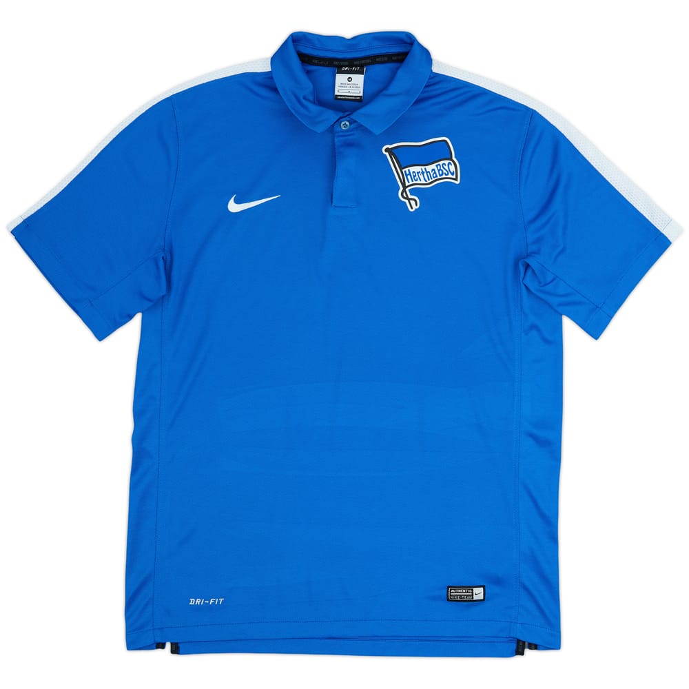 2015-16 Hertha Berlin Nike Polo - 8/10 - (M)