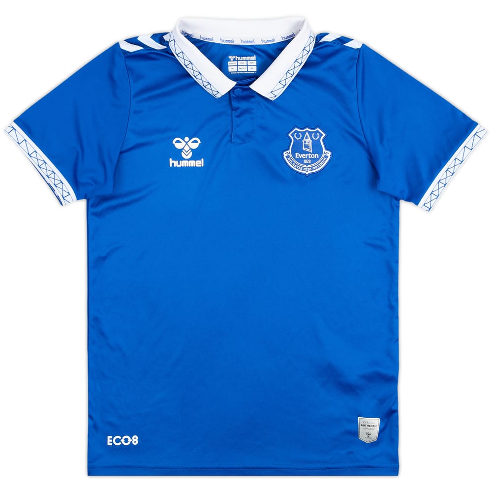 2023-24 Everton Home Shirt - 10/10 - (12-13 Years)