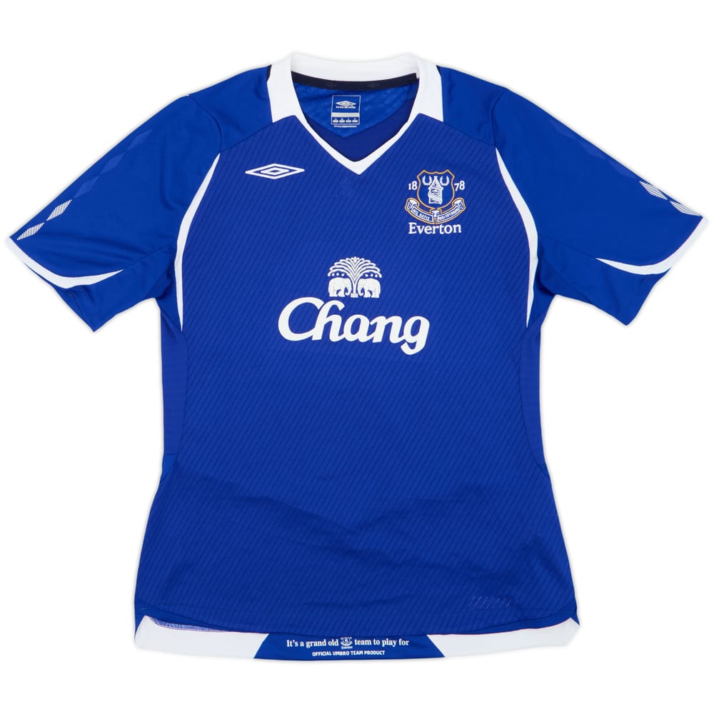 2008-09 Everton Home Shirt - 8/10 - (Women's M)