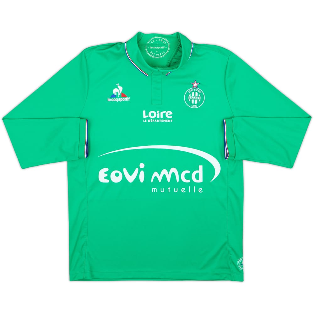 2016-17 Saint Etienne Home L/S Shirt - 6/10 - (L.Boys)