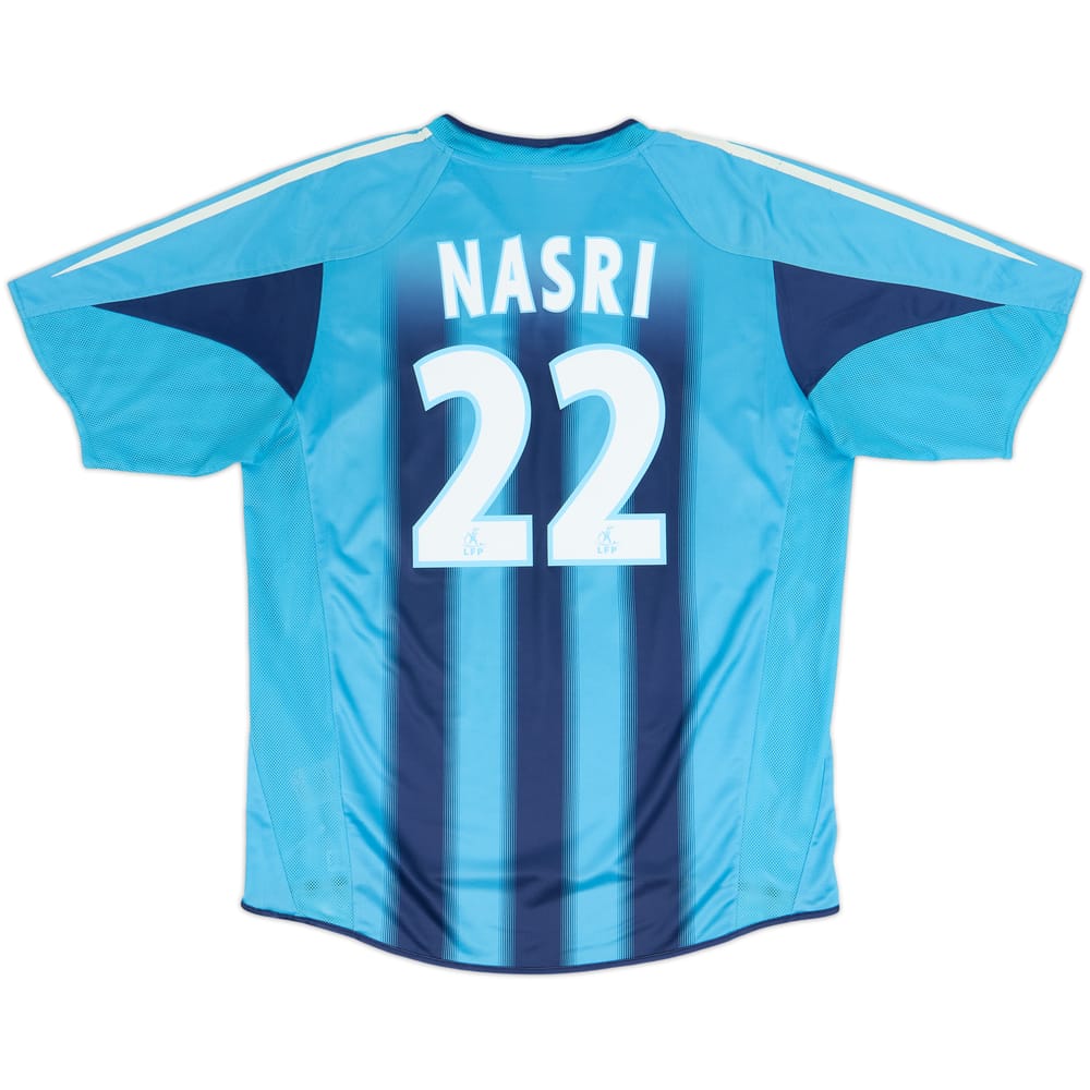 2004-05 Olympique Marseille Away Shirt Nasri #22 - 6/10 - (L)