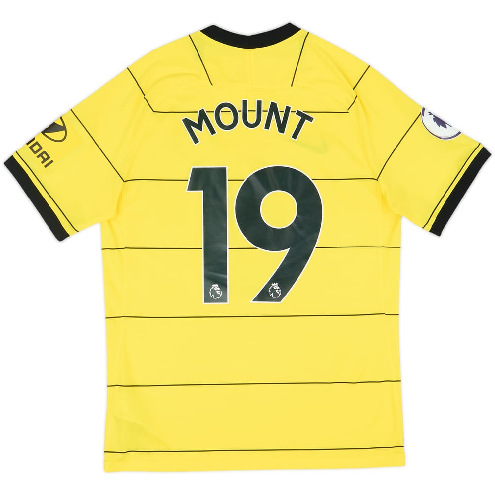 2021-22 Chelsea Away Shirt Mount #19 - 9/10 - (M)
