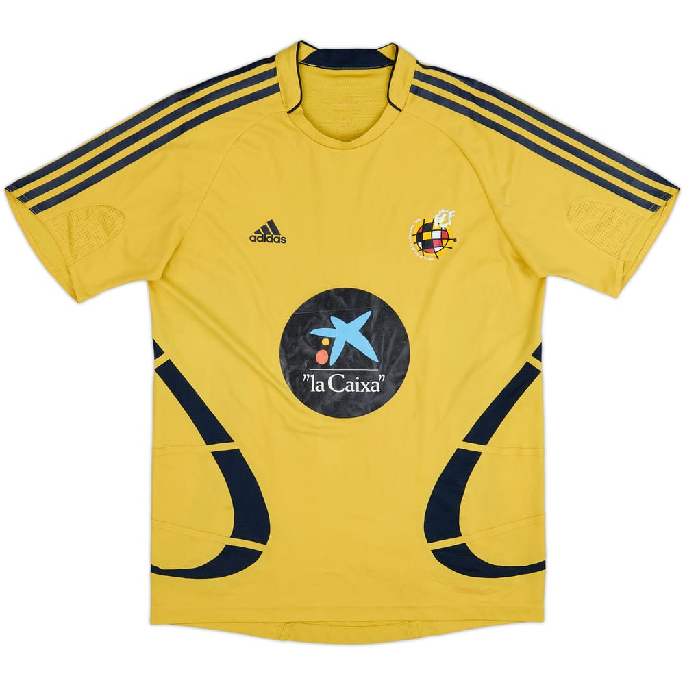2007-09 Spain Player Issue adidas Training Shirt - 4/10 - (XL.Boys)