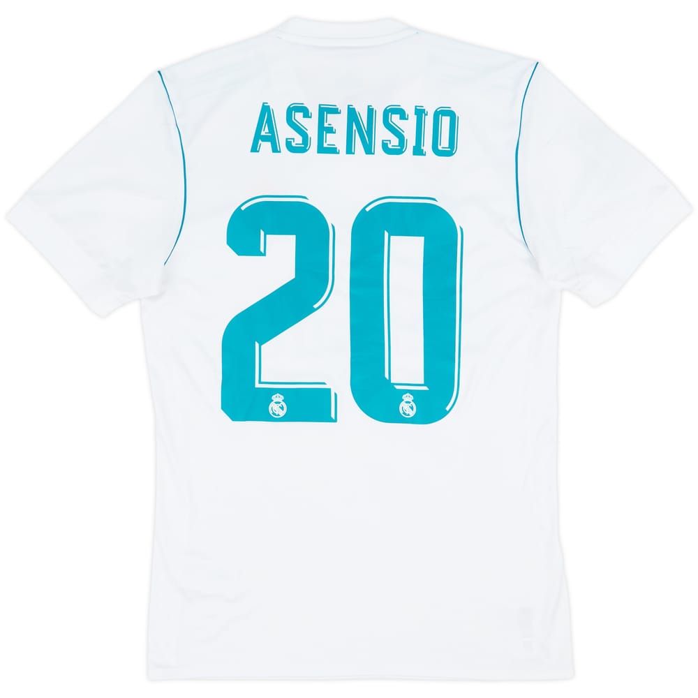 2017-18 Real Madrid Home Shirt Asensio #20 - 6/10 - (S)