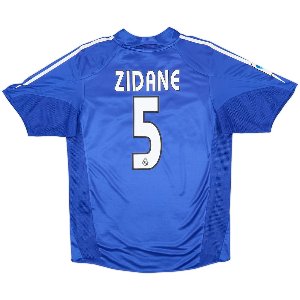 2004-05 Real Madrid Third Shirt Zidane #5 - 8/10 - (S)