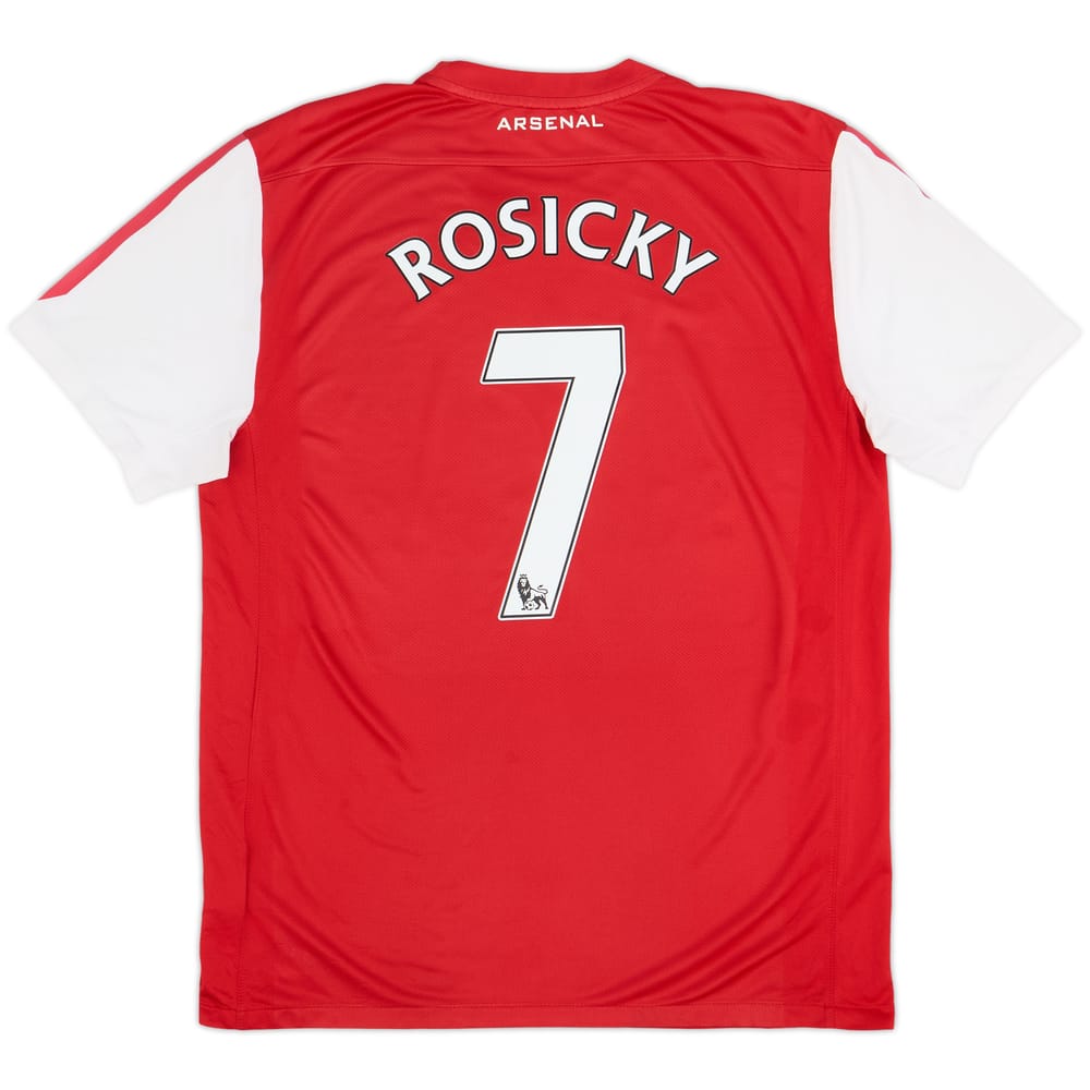2011-12 Arsenal Home Shirt Rosicky #7 - 5/10 - (L)