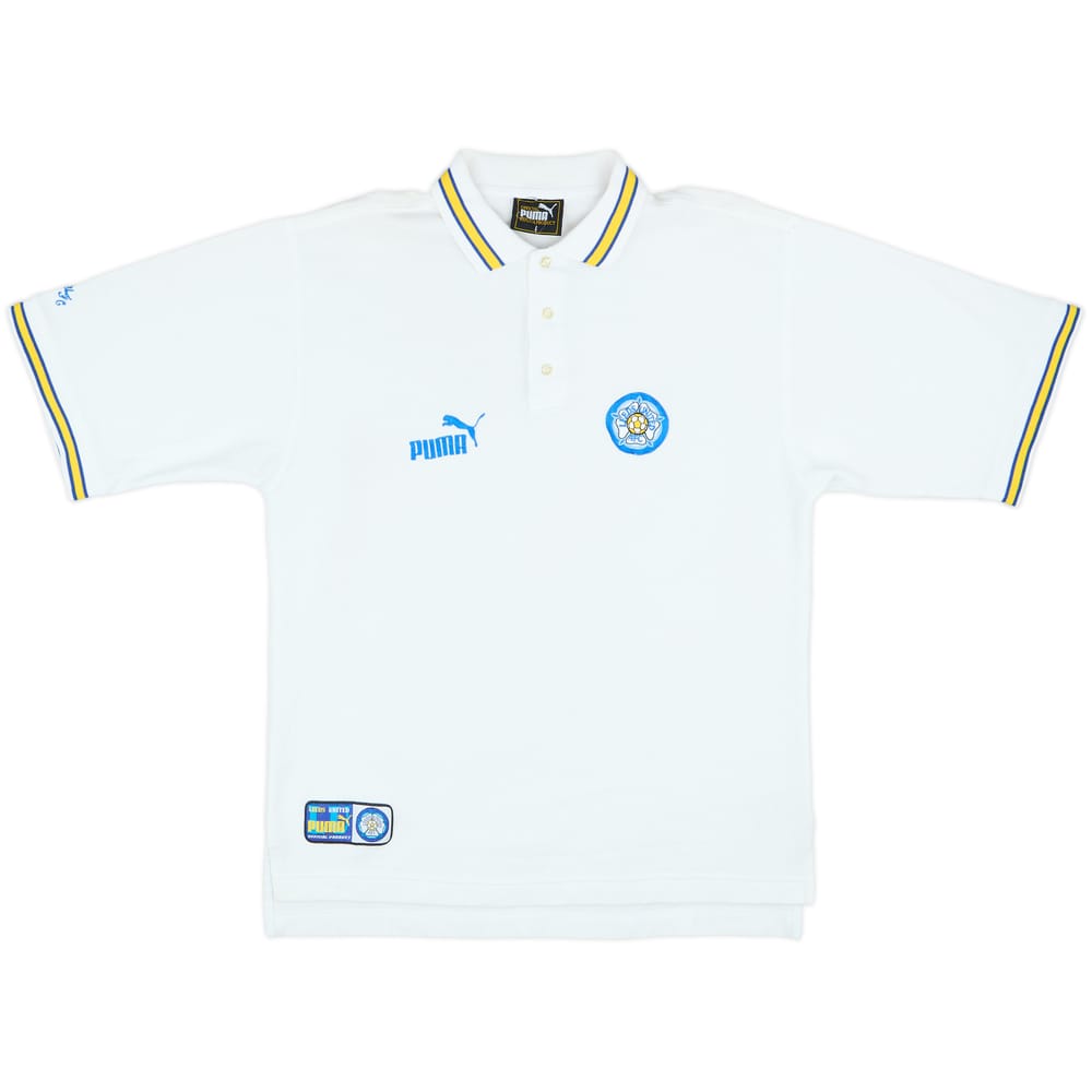 1998-99 Leeds Puma Polo Shirt - 8/10 - (L)