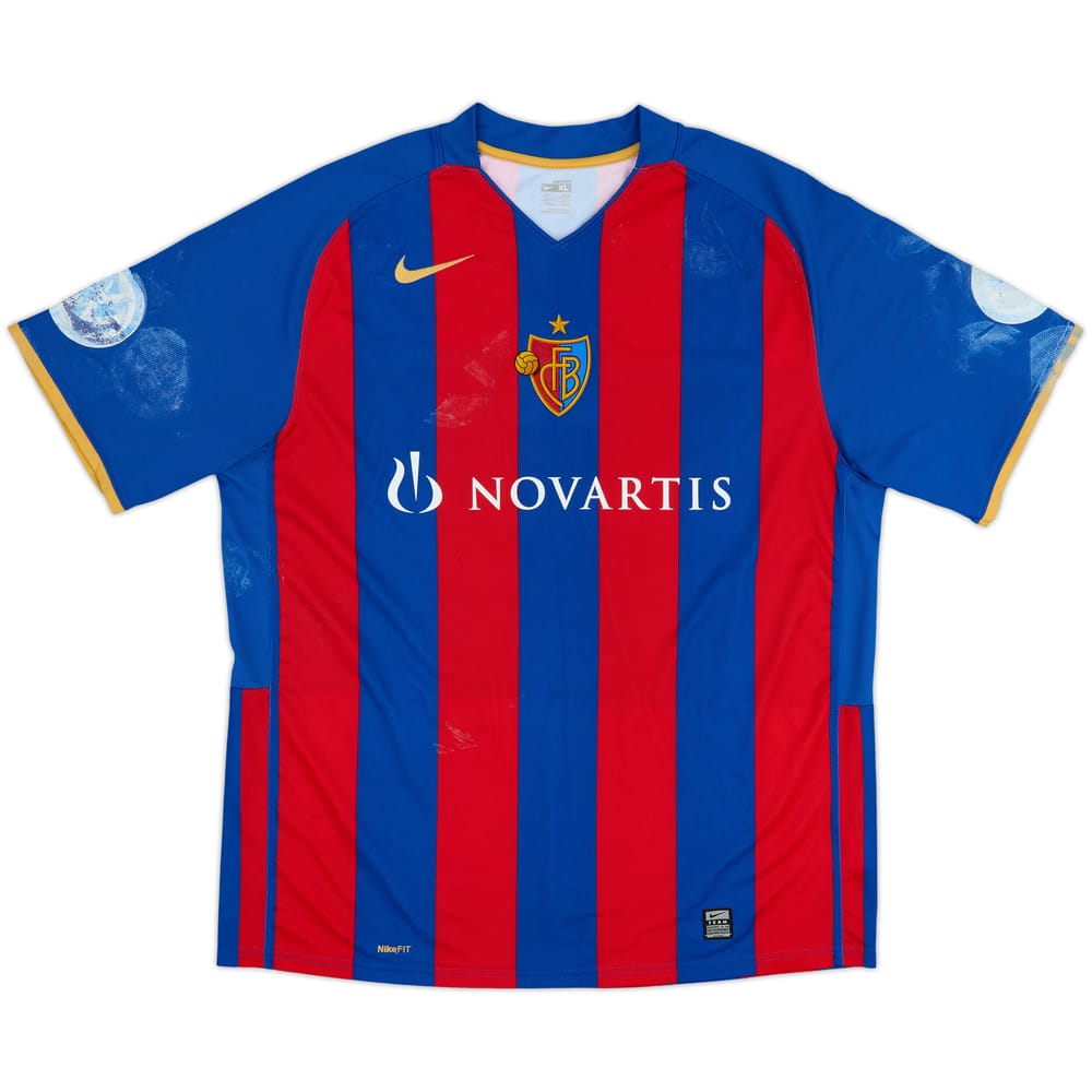 2008-09 FC Basel Home Shirt - 4/10 - (XL)