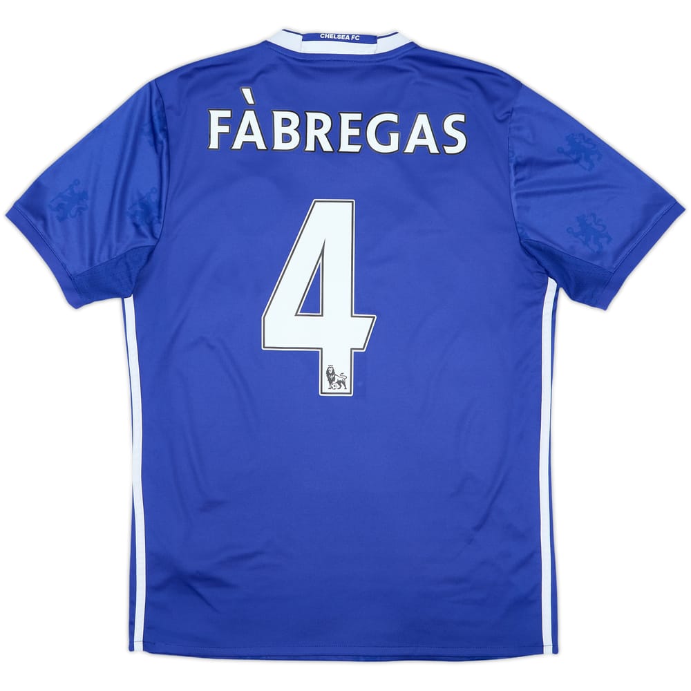 2016-17 Chelsea Home Shirt Fabregas #4 - 5/10 - (M)