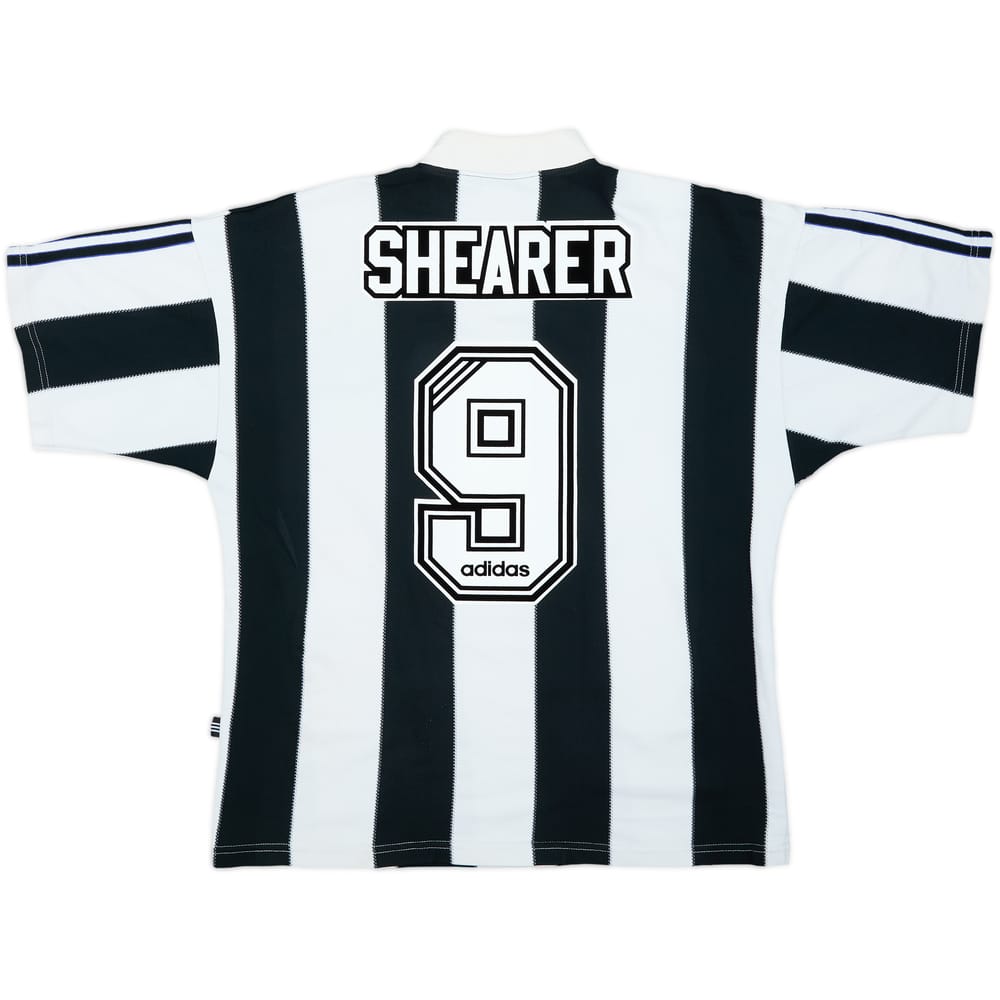 1995-97 Newcastle Home Shirt Shearer #9 - 6/10 - (M)