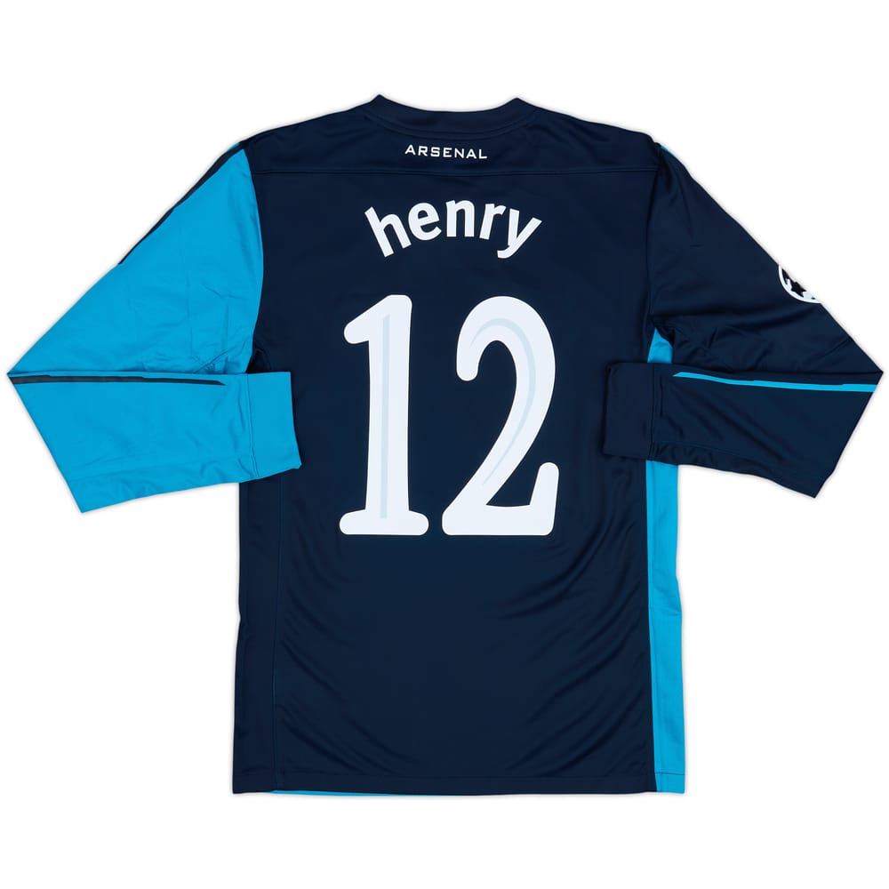 2011-12 Arsenal Away L/S Shirt Henry #12 (S)