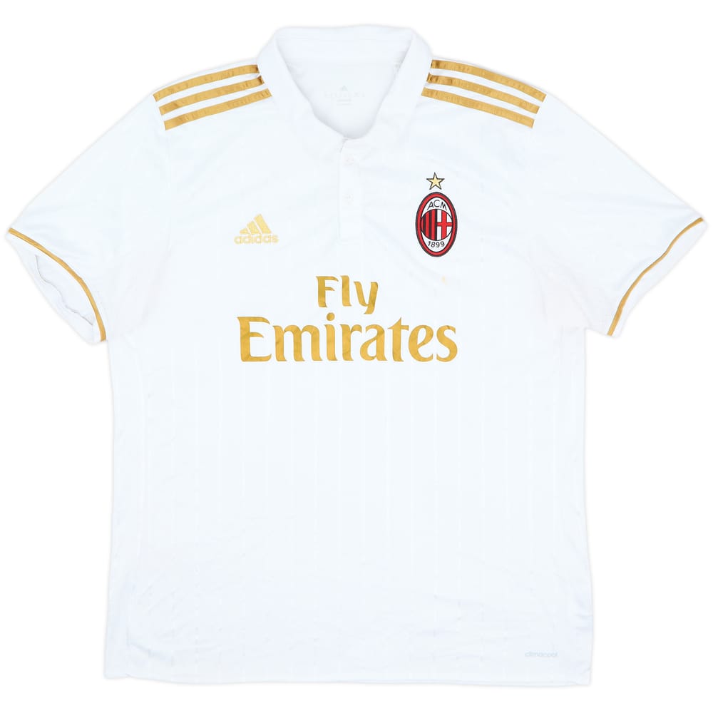 2016-17 AC Milan Away Shirt - 6/10 - (XL)