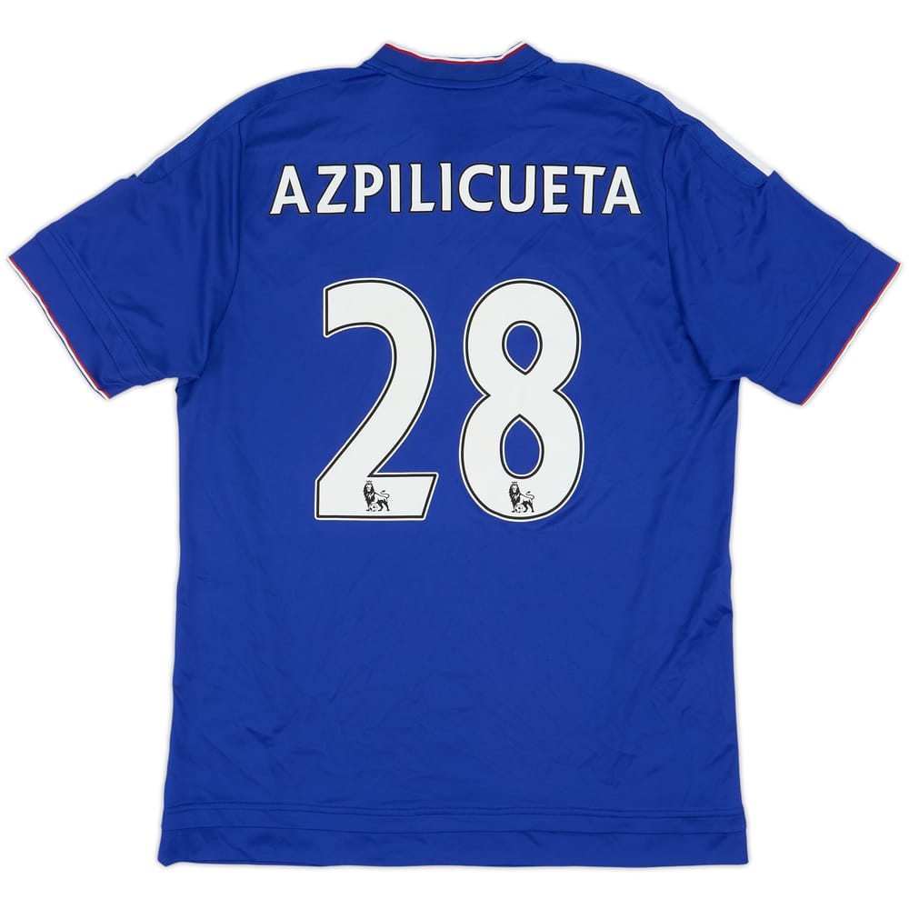 2015-16 Chelsea Home Shirt Azpilicueta #28 - 6/10 - (L)