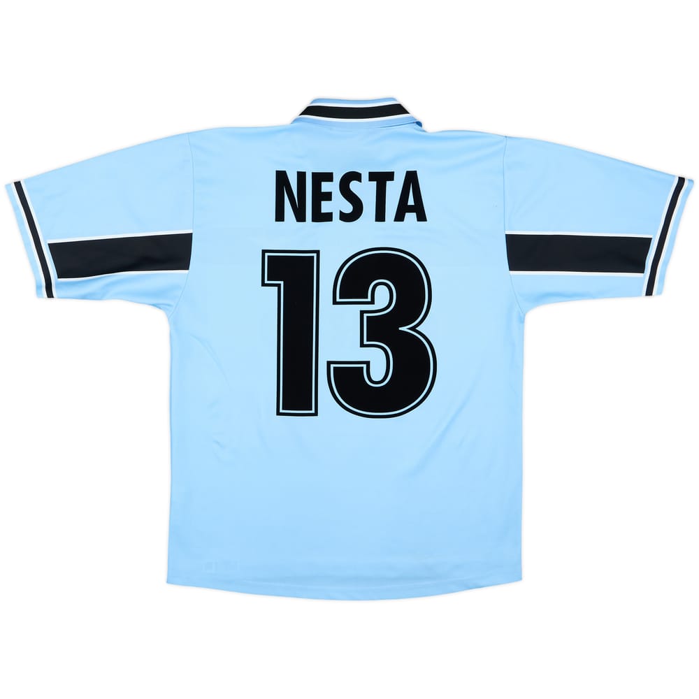 1998-00 Lazio Basic Home Shirt Nesta #13 - 6/10 - (15-16 Years)