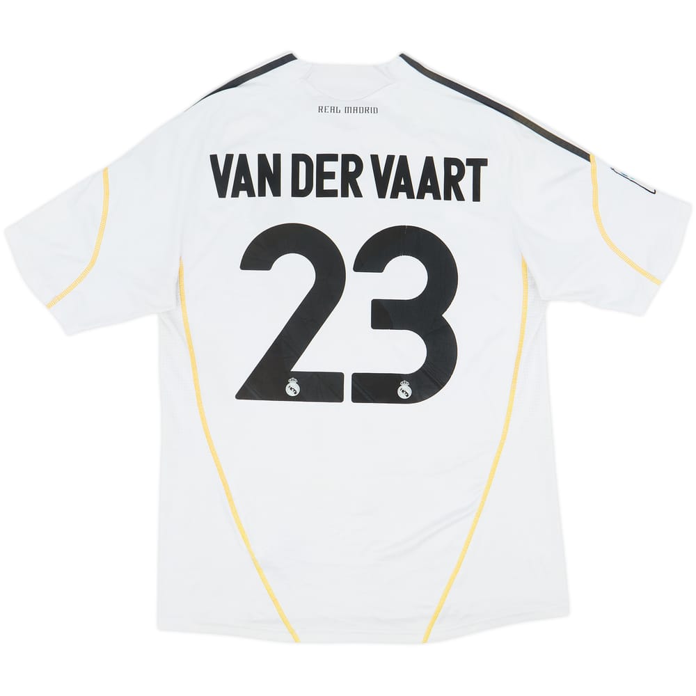 2009-10 Real Madrid Home Shirt Van Der Vaart #23 - 5/10 - (L)