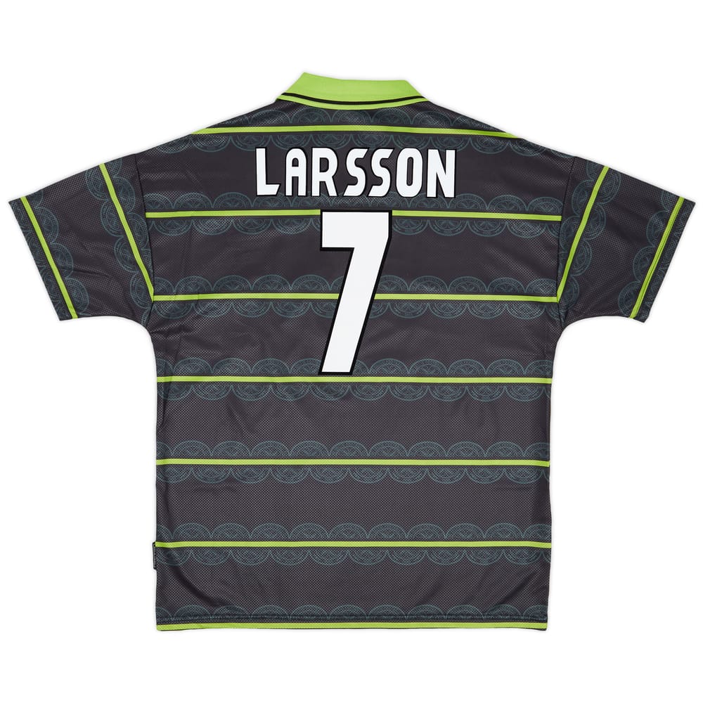 1998-99 Celtic Away Shirt Larsson #7 (XL)