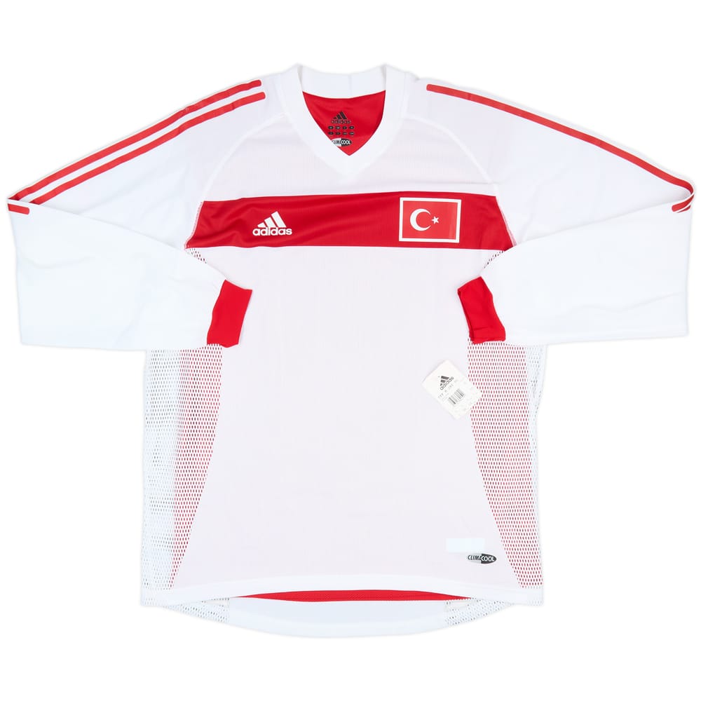 2002-04 Turkey Player Issue Away L/S Shirt (L)