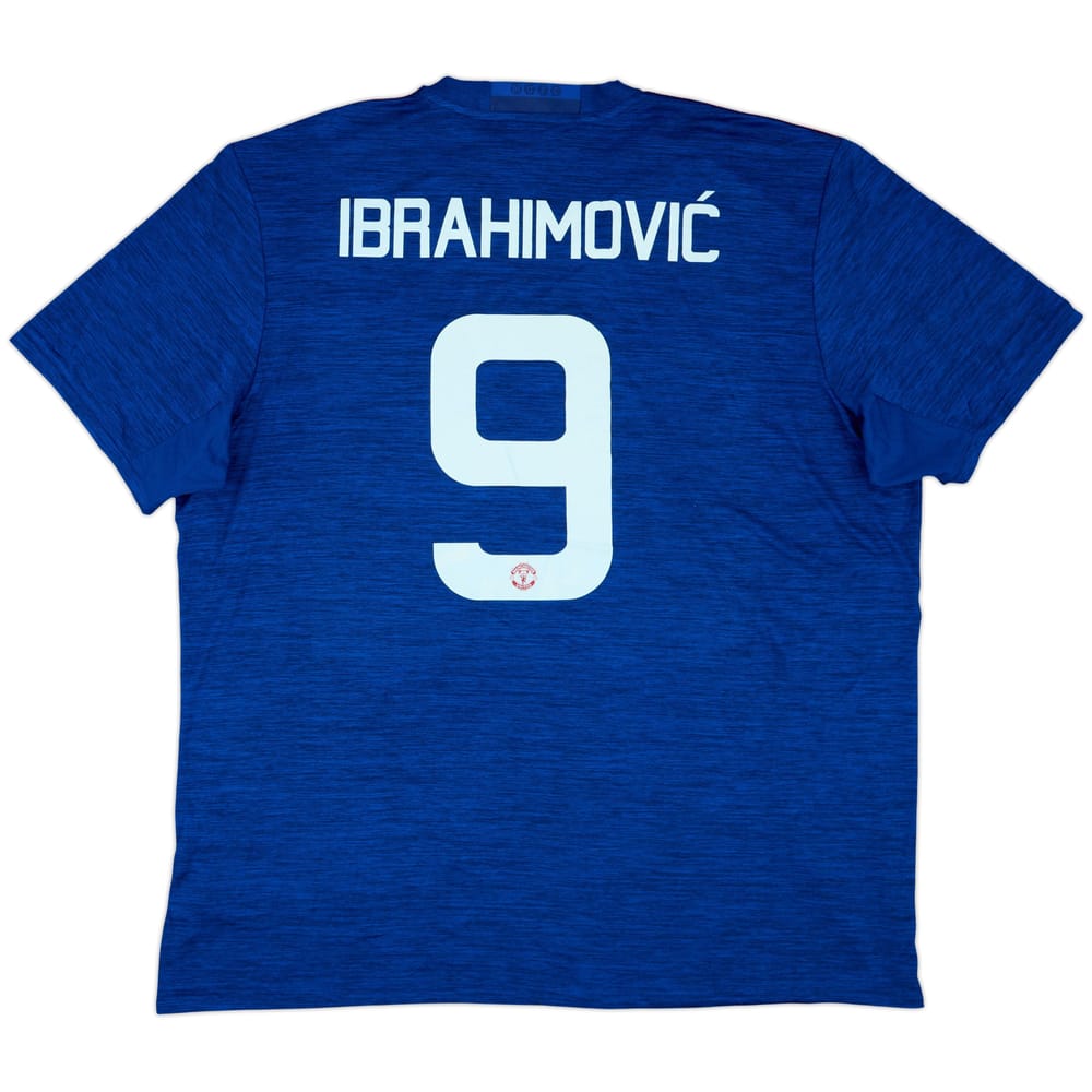 2016-17 Manchester United Away Shirt Ibrahimovic #9 (XXL)