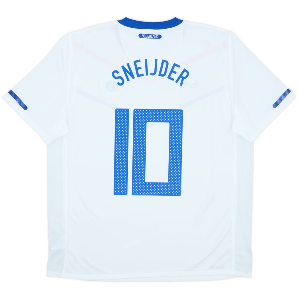 2010-11 Netherlands Away Shirt Sneijder #10 (XL)