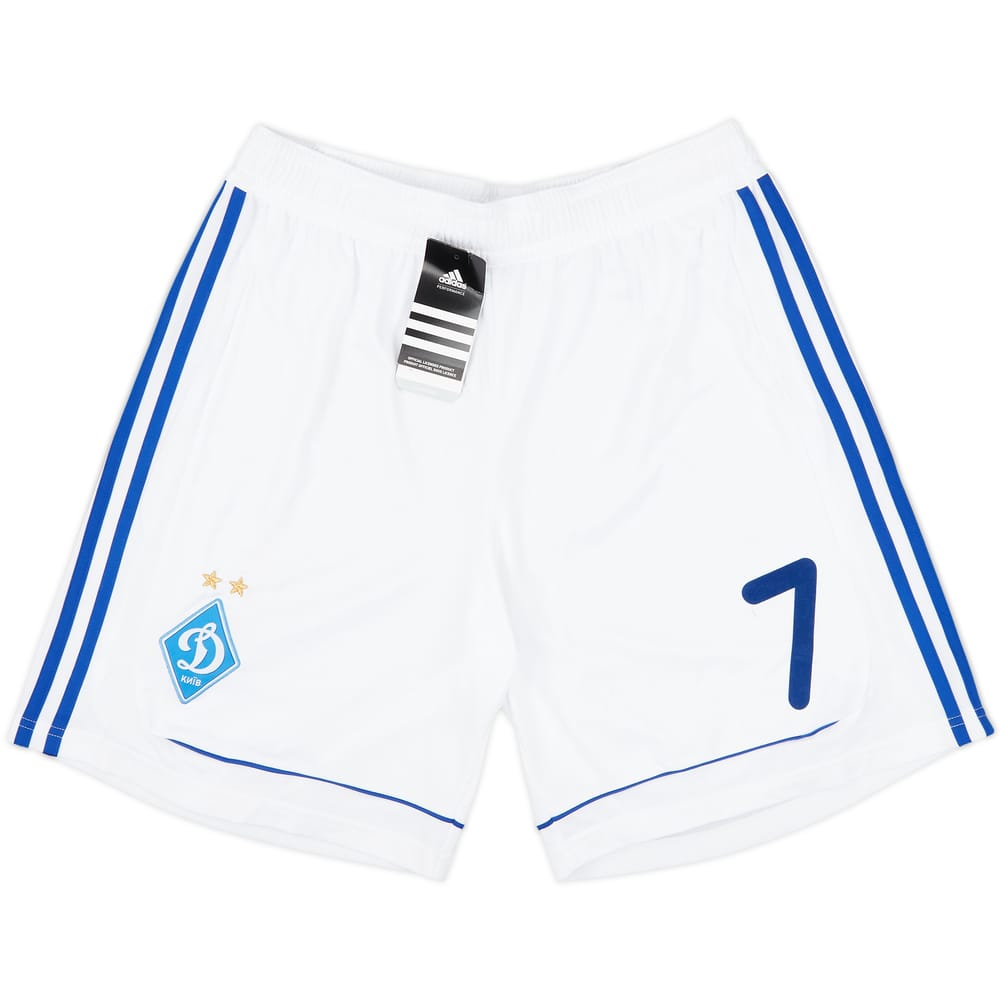 2011-12 Dynamo Kyiv Home Shorts #7 (L)