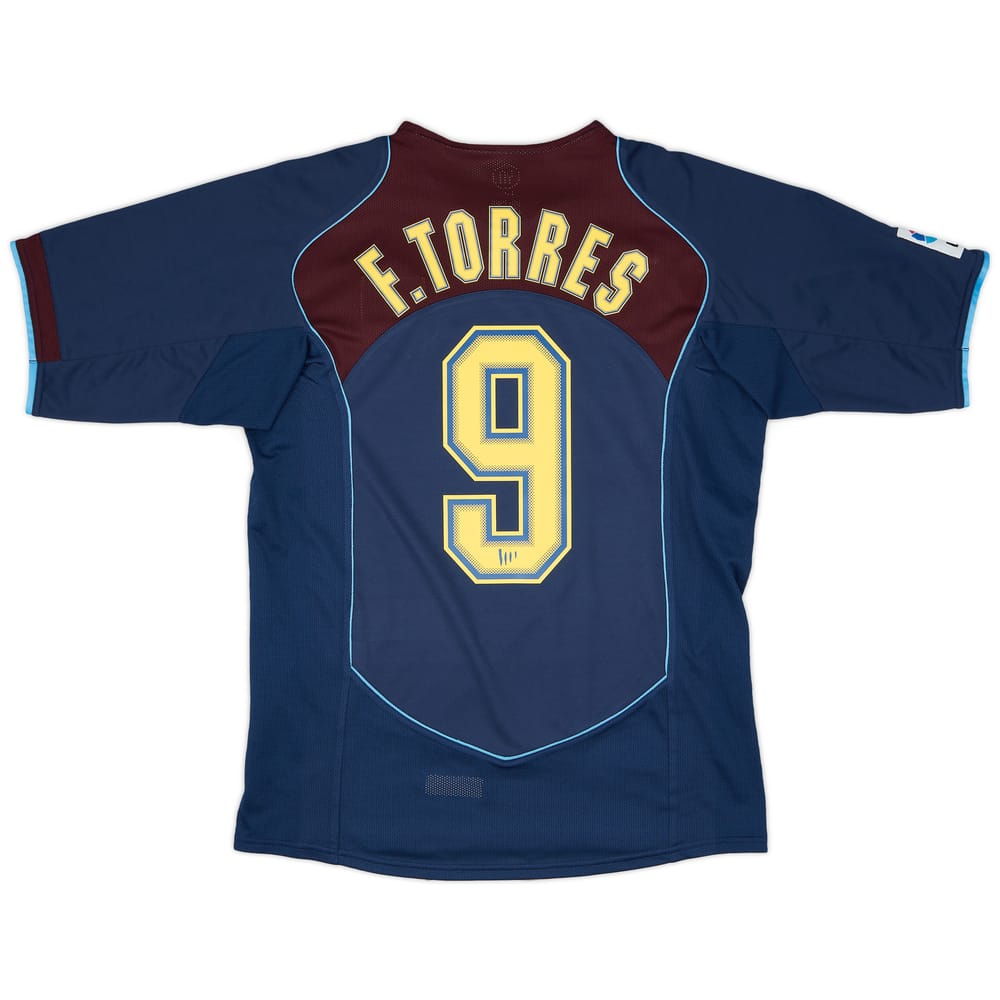 2004-05 Atletico Madrid Away Shirt Torres #9 - 9/10 - (M)