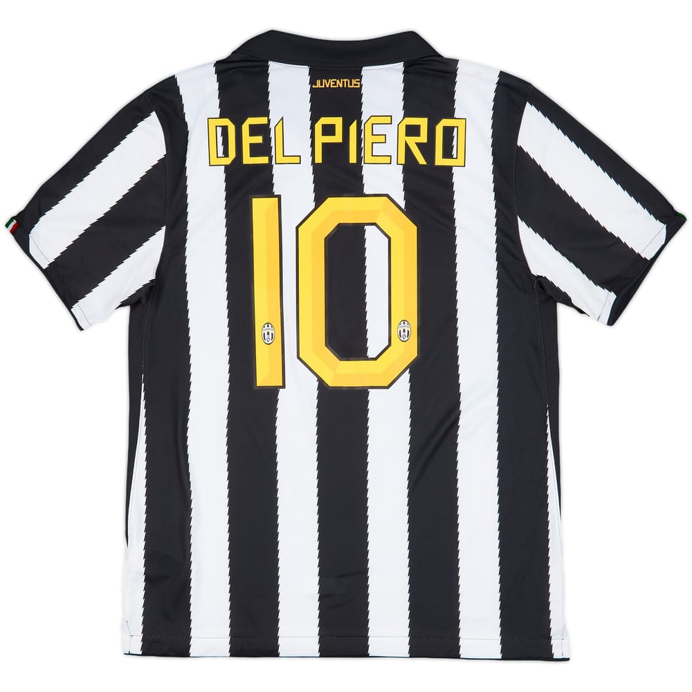 2010-11 Juventus Home Shirt Del Piero #10 (L)