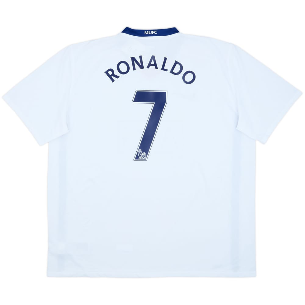 2008-10 Manchester United Away Shirt Ronaldo #7 (XXL)