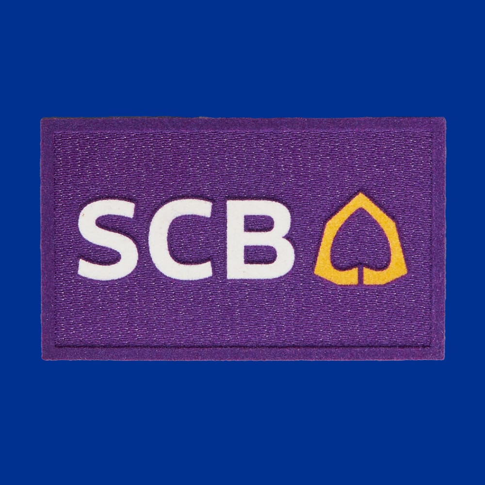 2017-18 Leicester 'SCB' Player Issue Sleeve Sponsor
