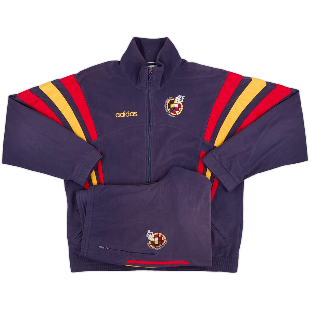 1996-98 Spain adidas Tracksuit - 8/10 - (L)