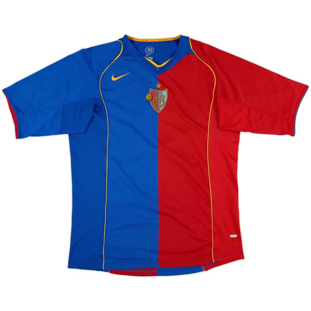 2004-05 FC Basel Home Shirt - 6/10 - (L)