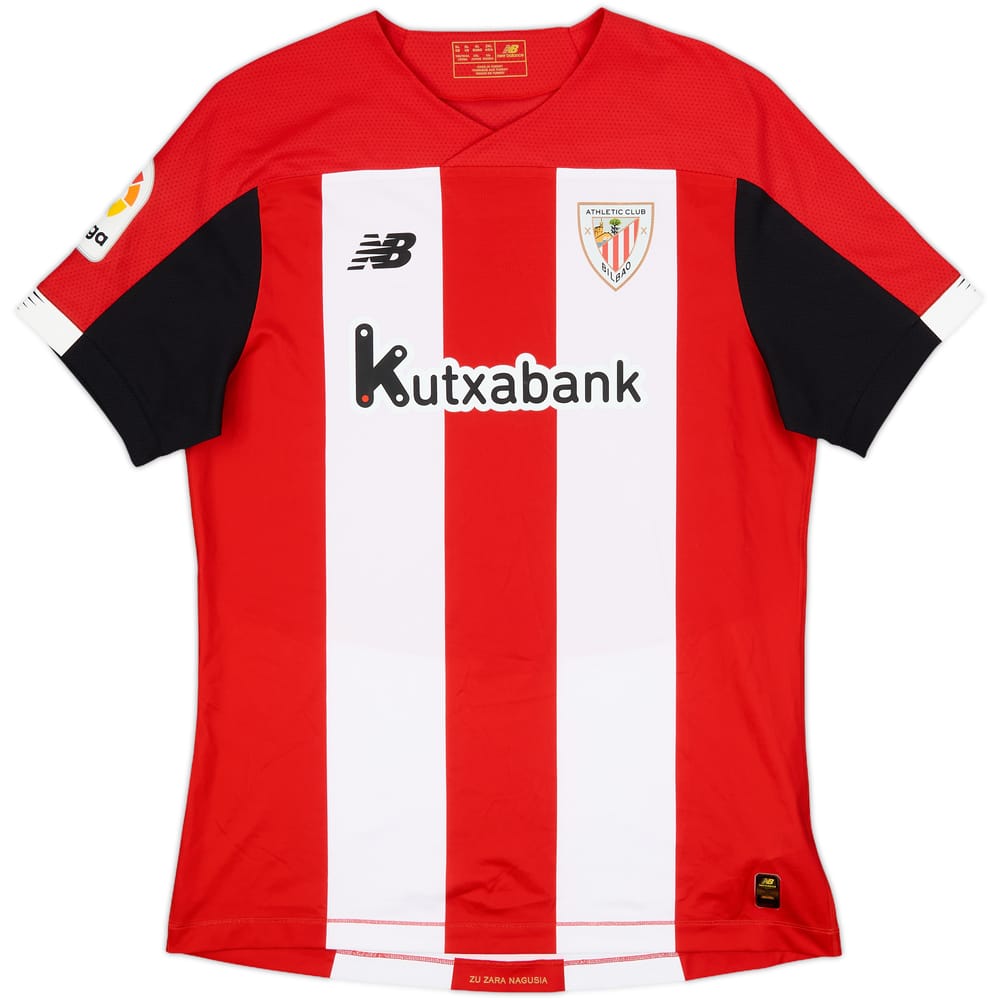 2019-20 Athletic Bilbao Authentic Home Shirt - 9/10 - (XL)