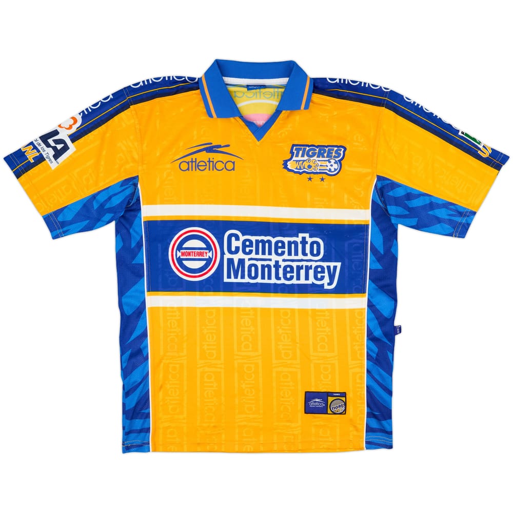 1999-00 Tigres UANL Home Shirt - 9/10 - (L)