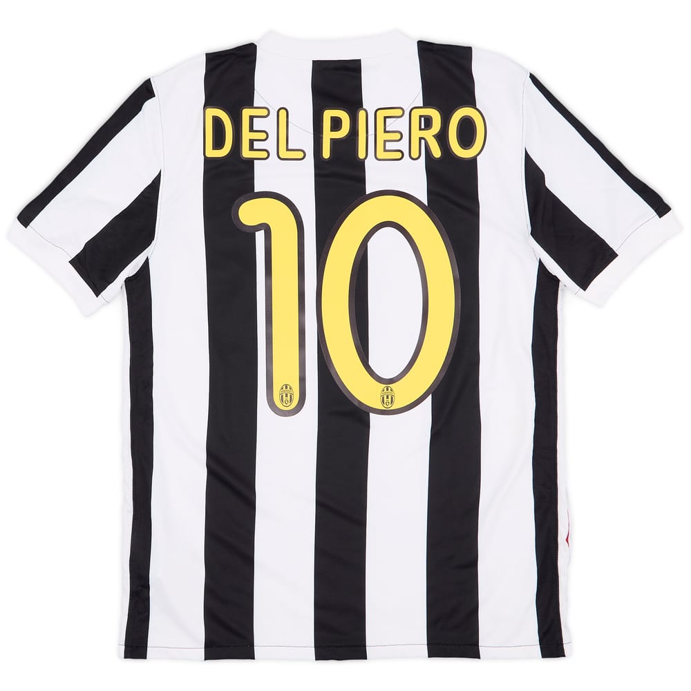 2009-10 Juventus Home Shirt Del Piero #10 - 8/10 - (S)