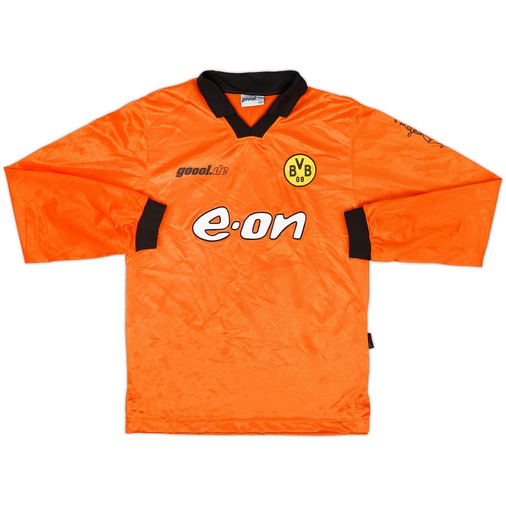 Camiseta de portero del Borussia Dortmund 2001-02 - 4/10 - (Niños L)