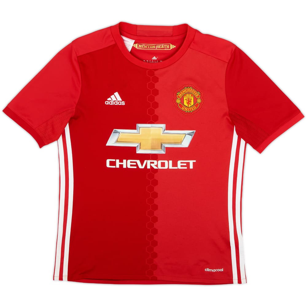 2016-17 Manchester United Home Shirt - 6/10 - (M.Boys)