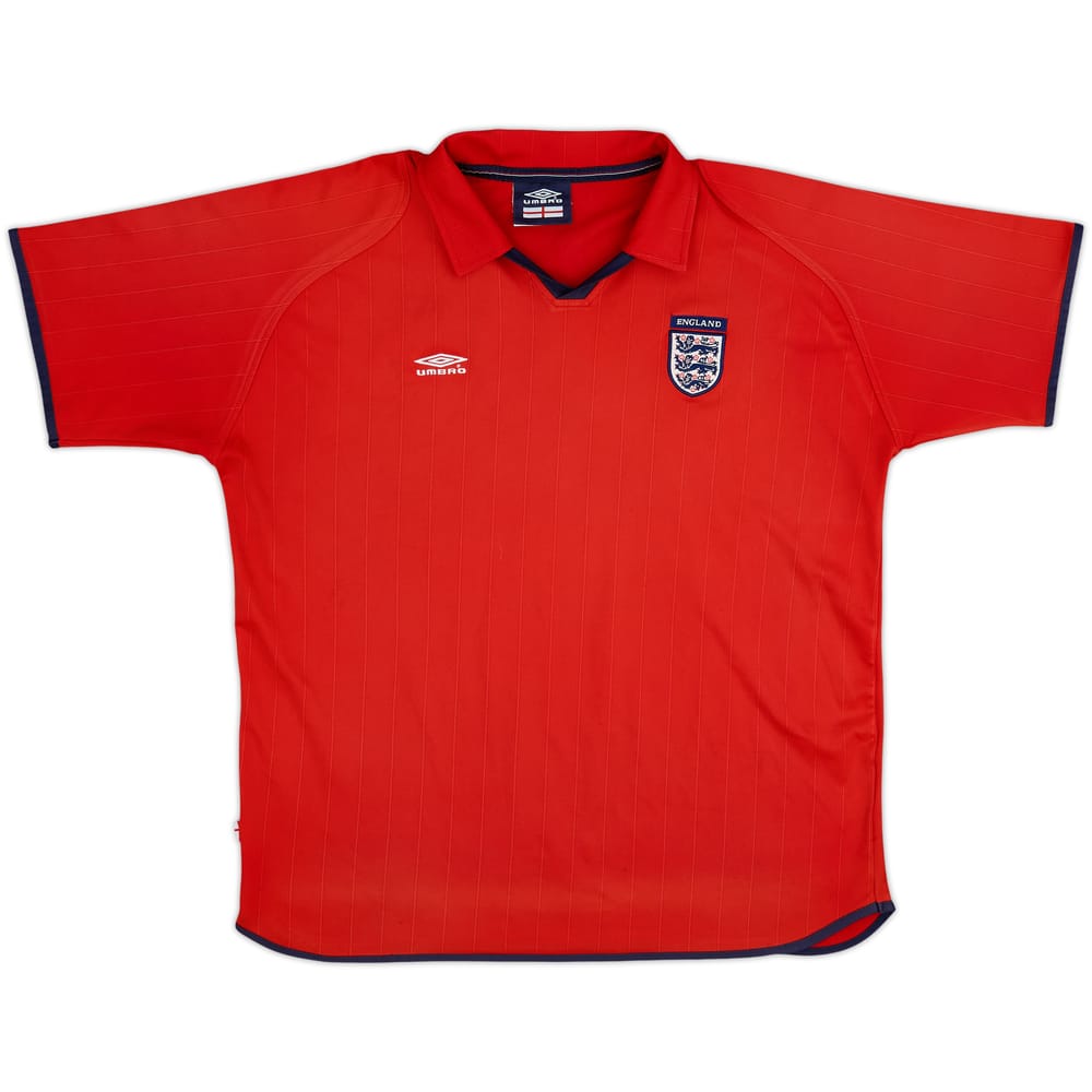 2002-04 England Umbro Training Shirt - 8/10 - (XL)