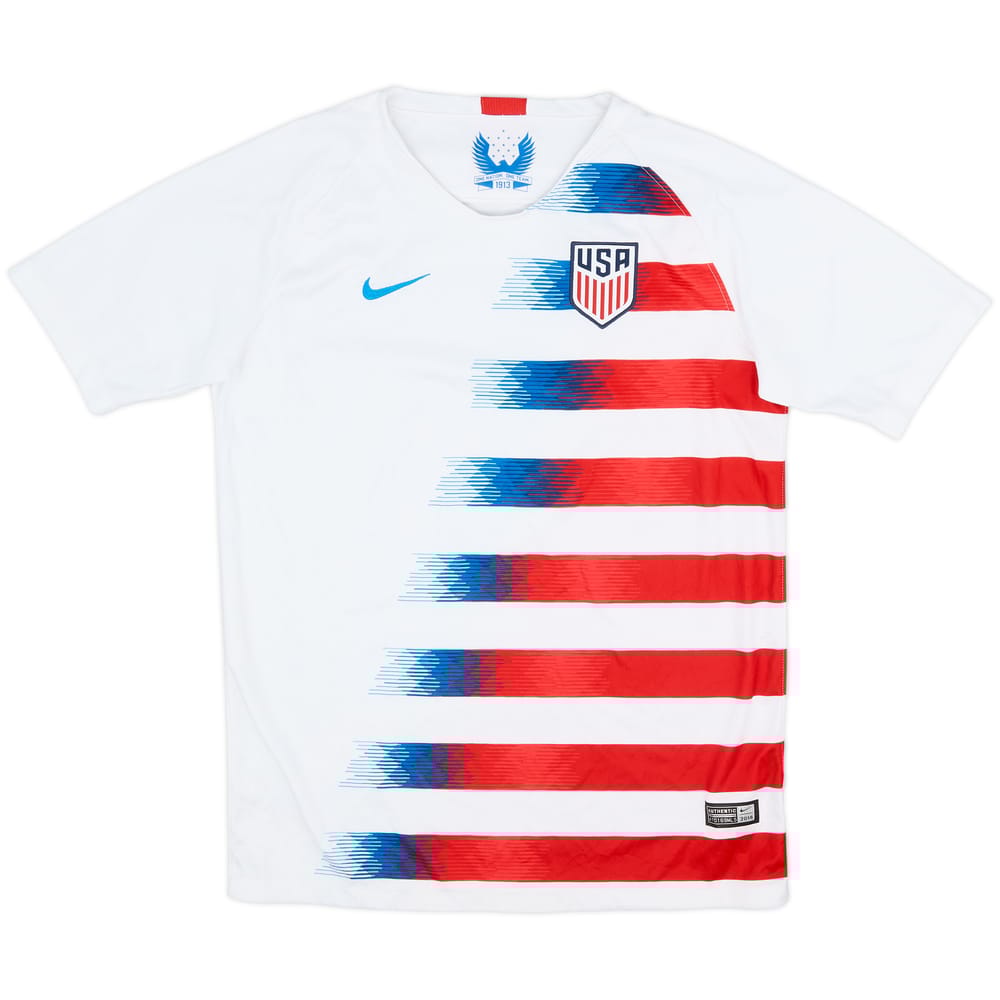2018-20 USA Home Shirt - 7/10 - (XL.Boys)