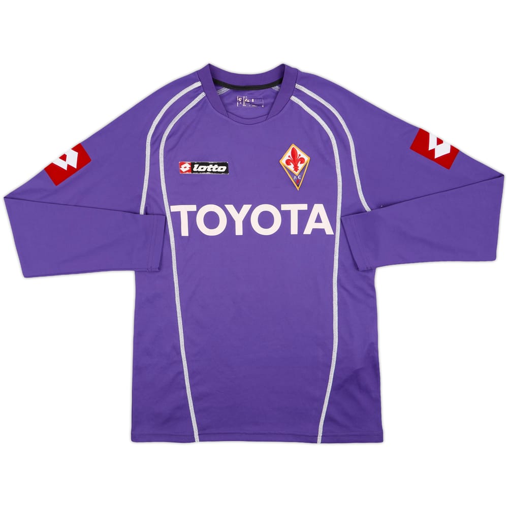 2005-07 Fiorentina Home L/S Shirt - 6/10 - (S)
