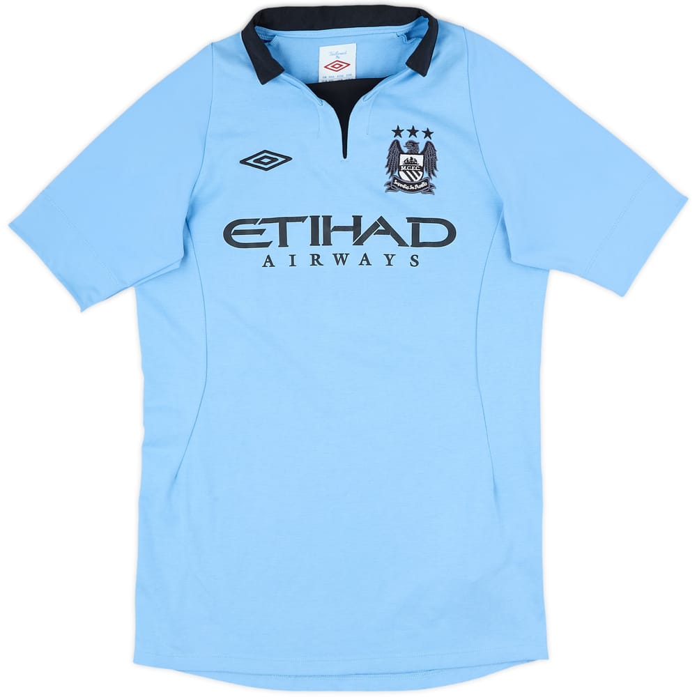 2012-13 Manchester City Home Shirt - 8/10 - (XL.Boys)