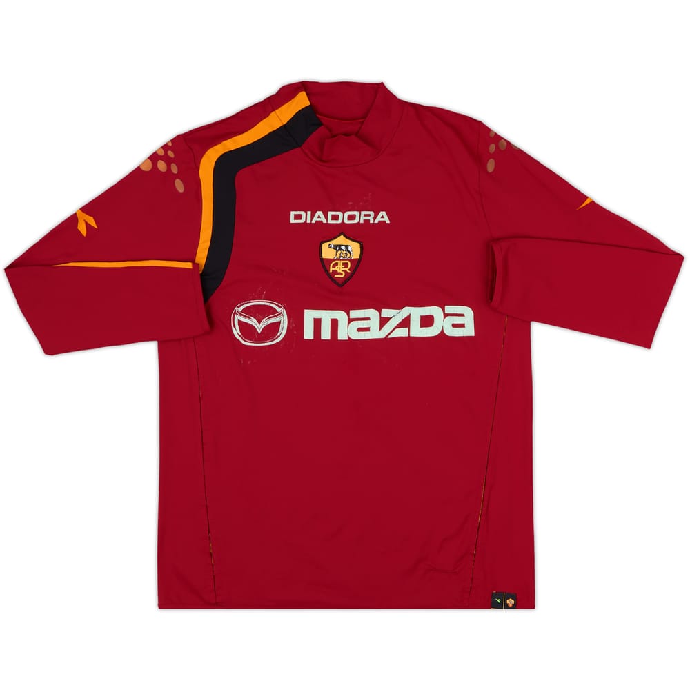 2004-05 Roma Home L/S Shirt - 4/10 - (M)