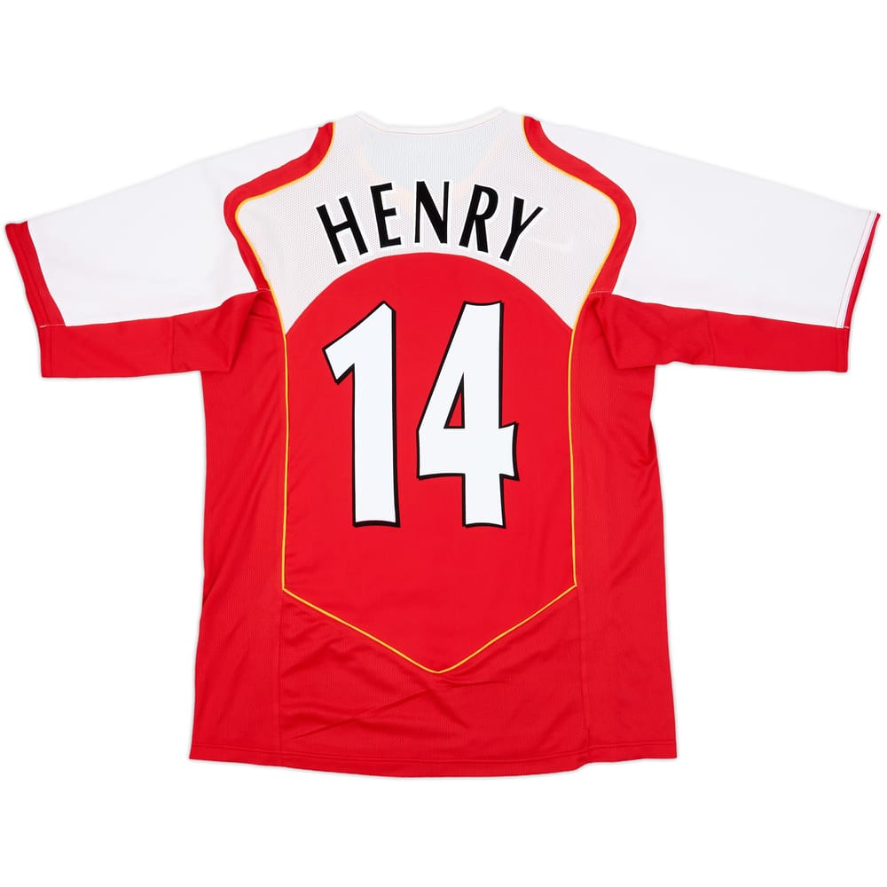 2004-05 Arsenal Home Shirt Henry #14 - 9/10 - (M)
