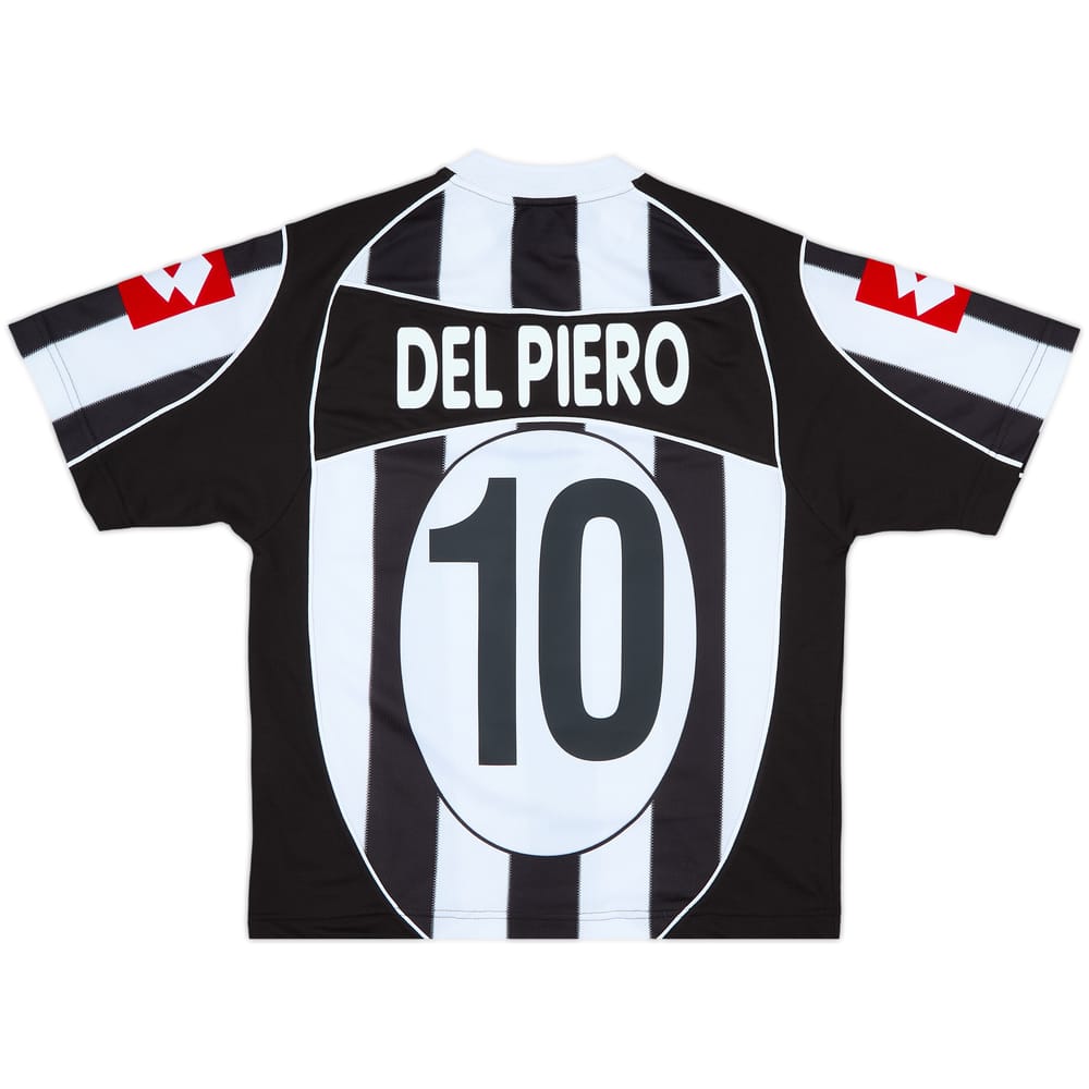 2002-03 Juventus Home Shirt Del Piero #10 - 8/10 - (S)