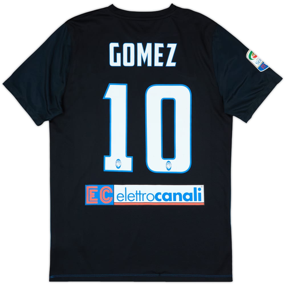 2016-17 Atalanta Home Shirt Gomez #10 - 7/10 - (L)