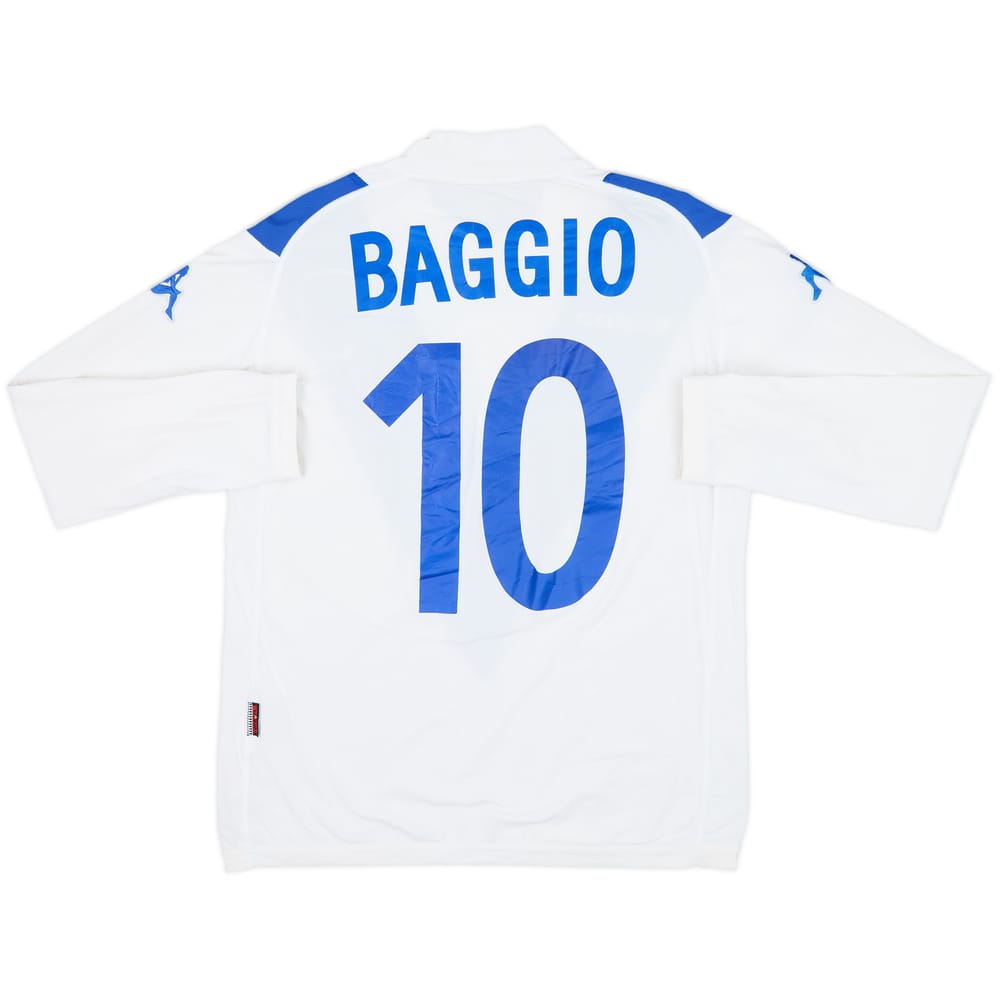 2004-05 Brescia Away L/S Shirt Baggio #10 - 7/10 - (L)
